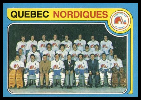 261 Quebec Nordiques Team